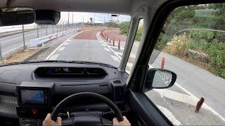 【Test Drive】SUBARU CHIFFON GS 2WD - POV Drive