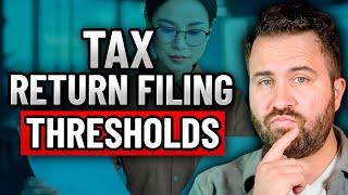 Who Is Required to File a Tax Return? Minimum Income to File Taxes 2024