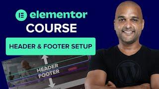 Customizing The Header & Footer | How to Build a Website With Elementor WordPress