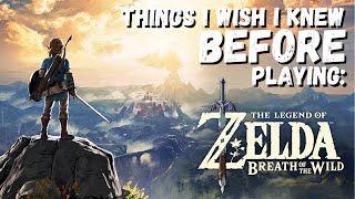 Zelda Breath of the Wild Beginner Tips