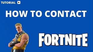 How to contact Epic Games about Fortnite