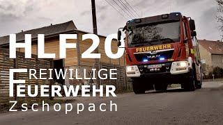 Neues HLF 20 - Freiwillige Feuerwehr Zschoppach | #MAN | #Rosenbauer