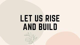 Mosaic Christian Fellowship Live | "Let Us Rise and Build" by Pastor Dave Park |  Jan 12