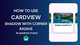 How to Create Card View with Shadow Effect | Step-by-Step Guide || Android Studio