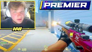 S1MPLE HAS NEVER CHOKED SO HARD!! S1MPLE PLAYS CS2 PREMIER MODE WITH A TOXIC TEAMMATES!!