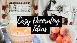 COZY DECORATING TIPS  WARM AND COZY DECORATING IDEAS 2019 