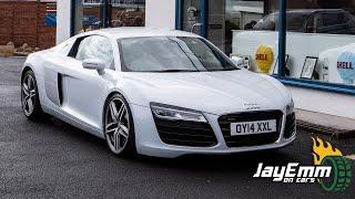 The Perfect First Supercar? Audi R8 V8 MANUAL Review - With Expert Buying Advice!