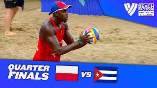 Kantor/Zdybek vs. Alayo/Diaz - Quarter Finals Highlights | Stare Jablonki 2024 #BeachProTour