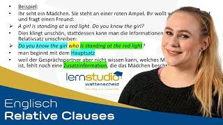 Relative Clauses - Englisch Nachhilfe