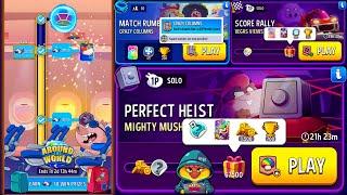 AROUND THE WORLD/ Mighty Mushrooms Solo Perfect Heist/ Vegas Views Score Rally/ 10 players Rumble