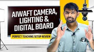 AIWaft Teaching Studio Setup Review – Perfect Online Classes | Studio Setup @Edusquadz