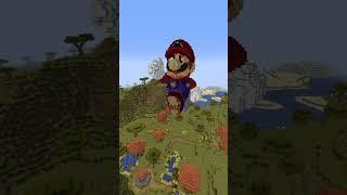 Minecraft Stop Motion Mario  #Shorts