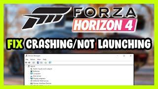 How to FIX Forza Horizon 4 Crashing / Not Launching!