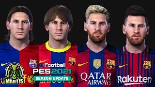 SuperPack Faces Lionel Messi 2004-2021 for PES 2021 PC [ONLY PC/SOLO PC]