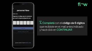 Cómo crear la cuenta Personal Flow