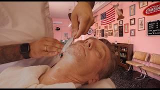  Unwind With A Classic Shave In Orlando's Charming Pink Barbershop | Eleanor’s Barber Shop