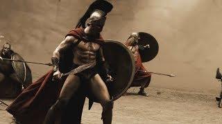 Первый бой против персов - "300 спартанцев" отрывок из фильма