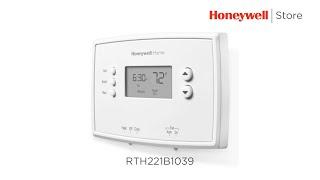 Honeywell Home 1 Week Programmable Thermostat (RTH221B)