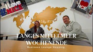 MSC World Europa Vlog1 - Von Zürich über Genf nach Nizza - Swiss Business Lounge Hopping