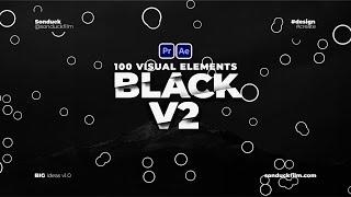 Black V2 | 100 Visual Motion Graphics for After Effects & Premiere Pro