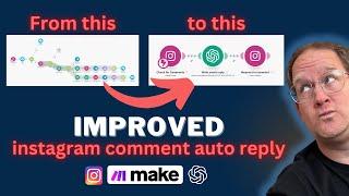 Improved Instagram Comment Reply Automation using Make.com