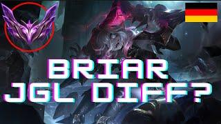 Briar Guide german 🩸 JUNGLE MASTER ELO Gameplay Analyse 🩸 Fullclear 3:30 Ganking Tipps Runen JGL DIF