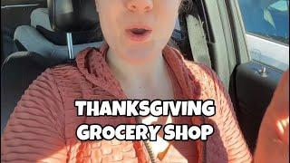 THANKSGIVING GROCERY SHOP