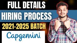 Capgemini Hiring Process | Exam Pattern , Syllabus , Assessment , Role, Interview | Capgemini Hiring