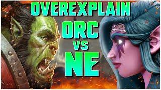 UNDER-explain hyper focused (thanks YT comments) Orc vs Night Elf! | WC3 | Grubby