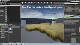 Unreal Engine 4 - Advanced Grass Blueprint Tutorial