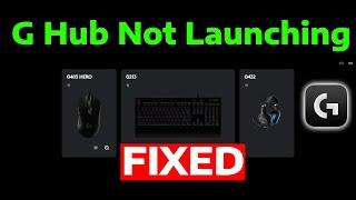 How To Fix Logitech G Hub Not Working Opening Loading