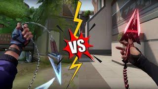 Kuronami Knife vs Araxys 2.0 Knife | Valorant Best Knife Skin