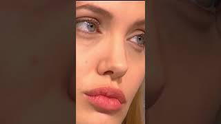 Angelina Jolie face close up natural beauty tiktok