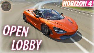 Forza Horizon 4 OPEN LOBBY LIVE STREAM | Summer Forzathon Shop + Series 25 Festival Playlist Cars