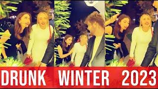 Drunk Winter 2023 || New Funny Compilation! || Drunk People Fails! || Year 2023!