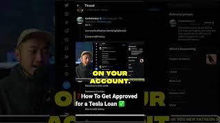 How To Get Approved for a Tesla Loan  #shorts