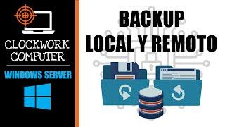 Crear y restaurar BACKUP en WINDOWS SERVER 2022 en LOCAL y en REMOTO