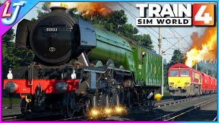 Train Sim World 4 - Can Scotsman Stop A RUNAWAY Class 66?
