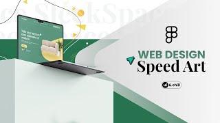 Web design Speed art | FIGMA | UI design | 2023