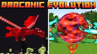 ОБНОВИЛИ ЛЕГЕНДАРНЫЙ ТЕХНИЧЕСКИЙ МОД - DRACONIC EVOLUTION 1.16.5