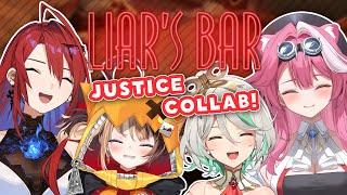 【COLLAB】LIAR'S BAR WITH JUSTICE! I would never lie to my beautiful ladies #holoJustice