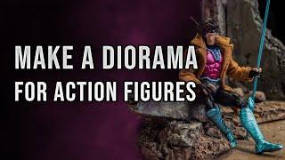 Realistic Diorama for Action Figures