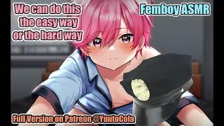 [M4M ASMR]  Femboy Tries To Do Cop Roleplay With You