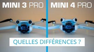 DJI MINI 3 PRO vs MINI 4 PRO : Quelles DIFFÉRENCES ?