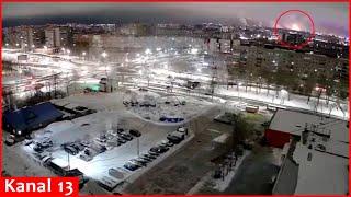 Video of drone attack on Severstal plant in Cherepovets, Russia was released