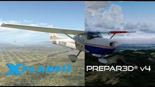 XPlane 11 vs P3D-V4