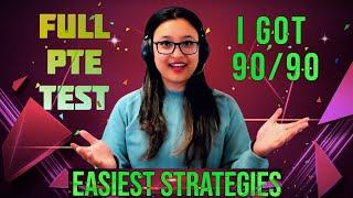 I got 90/90 in each | PTE Tricks and templates | Easiest strategies in the market | Proven method