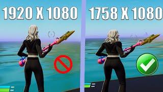 COMMENT JOUER EN ECRAN ÉTIRÉ sur FORTNITE CHAPITRE 3 en 2022 ! (CHANGER LA RESOLUTION)