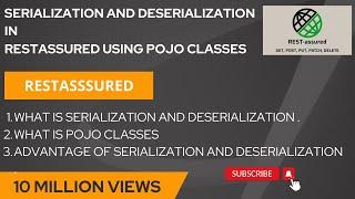 Serialization and Deserialization in RestAssured | POJO Classes |  @manojautomationtraining