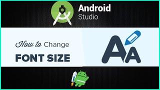 How To Increase/Change Code Text Font Size Android Studio IDE 2020